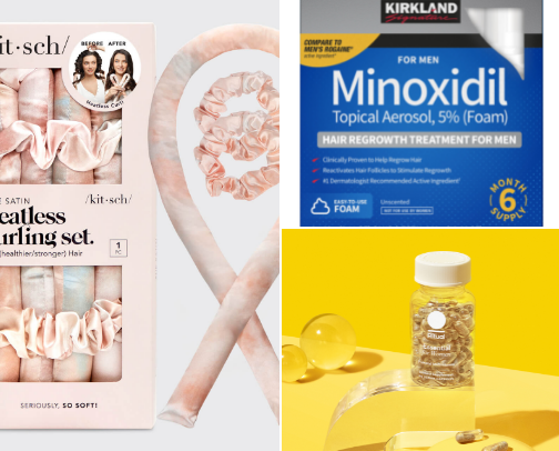 Can’t turn my head because of a bald spot cover photo collage