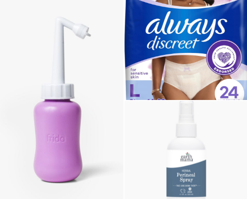 What I Actually Needed Postpartum cover photo collage