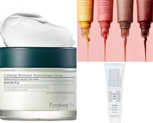Skincare cover photo collage