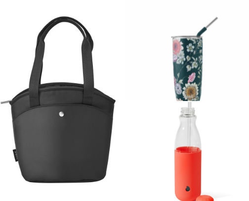 Accessoires indispensables pour transporter repas et boissons (travail, déplacements...) cover photo collage