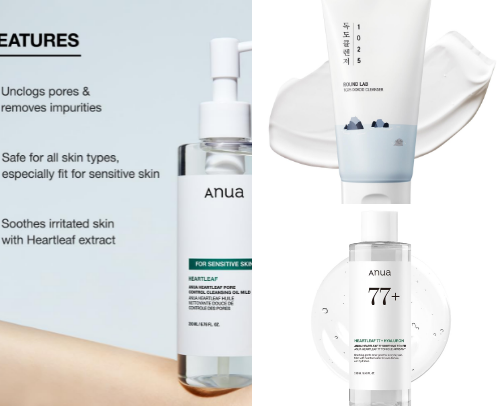 What you will find in my skincare basket cover photo collage