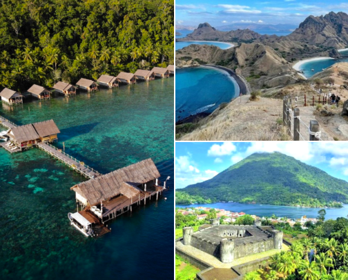 Discover Indonesia: Paradise Beaches & Natural Wonders⁠My new list cover photo collage