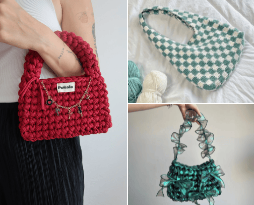 Best Crochet Bag cover photo collage