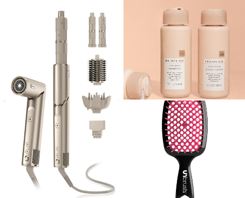 Hair care cover photo collage