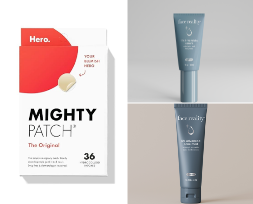 Skin care ✨ cover photo collage