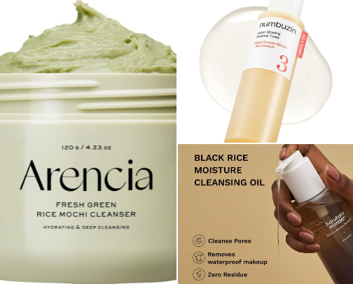 Glass Skin Routine with Korean Skincare (Hydrating + Barrier Repair) cover photo collage
