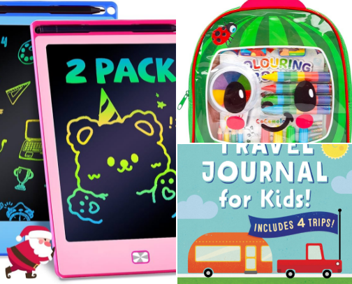 Kids Travel Activities from Amazon cover photo collage