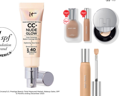 Complexion makeup must-haves cover photo collage