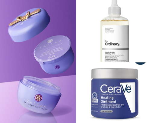 Skincare must haves cover photo collage