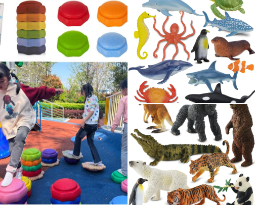 OPEN ENDED TODDLER PLAY 🌈✨🩵 cover photo collage