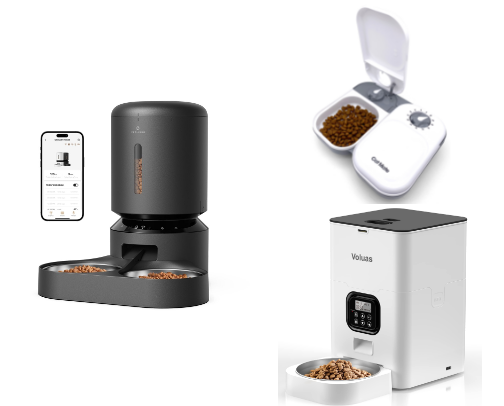 Stuck at Work? 9 Reliable Automatic Feeders to Keep Your Anabul Happy and Full cover photo collage
