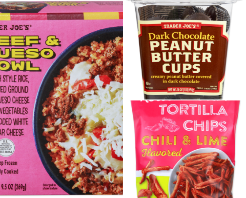 My weekly shopping list (Trader Joe’s) cover photo collage