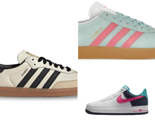 Hot Soles, Colder Stares: The It Girl Sneakers Running the Internet 👟✨ cover photo collage