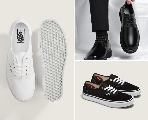 As a college student -  SHOES EDITION cover photo collage