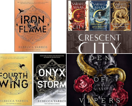 In my library 📚 cover photo collage