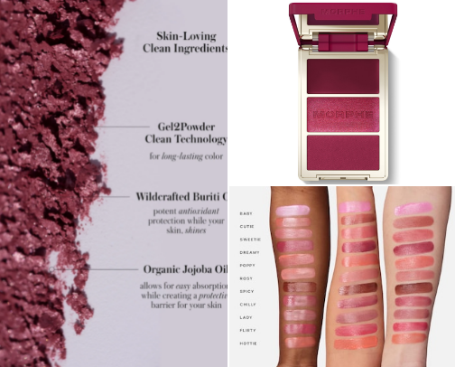 Blushes that look STUNNING on deeper skin tones: cover photo collage