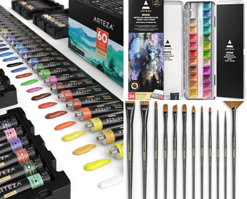 My Favorite Drawing and Watercolor Supplies! cover photo collage