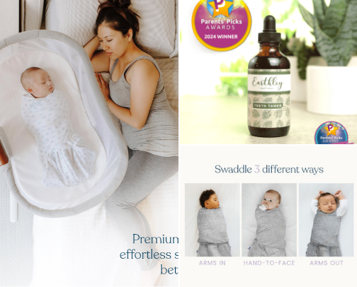 How we thrived the first year - baby edition cover photo collage