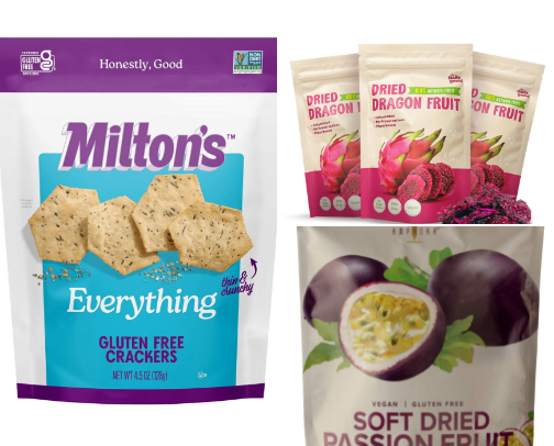 sneaky snacks + supps + bevs cover photo collage
