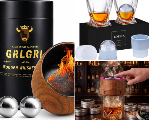 Gifts for the Man who already has everything(that he'll actually use) cover photo collage