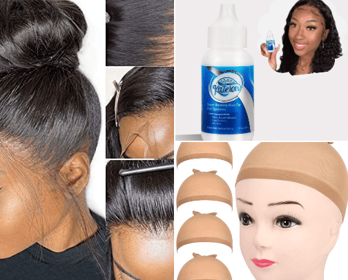 Wigs cover photo collage