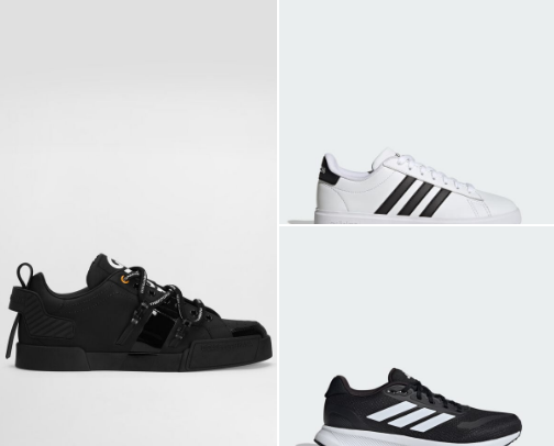 FOOTWEAR for MEN&WOMEN cover photo collage