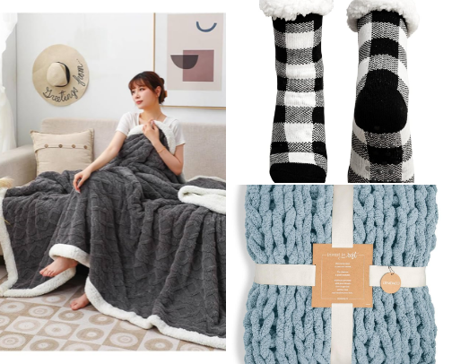 Cozy Fall & Winter Home Must-Haves from Amazon – Warm, Comfy & Seasonal Essentials cover photo collage