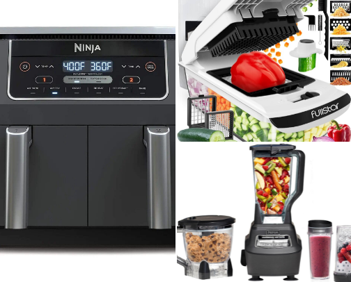 Must Have Kitchen gadgets cover photo collage