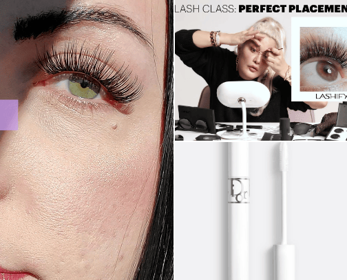 lashes cover photo collage