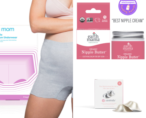 Postpartum Must Haves cover photo collage
