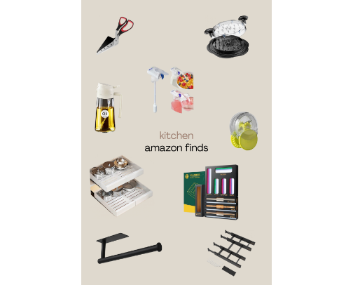 Kitchen Amazon Finds cover photo collage