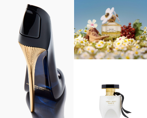 To Die for Fragrance’s🤌🏽🤍 cover photo collage