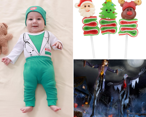 My Halloween prep list cover photo collage