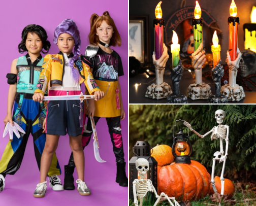 My Halloween prep list cover photo collage