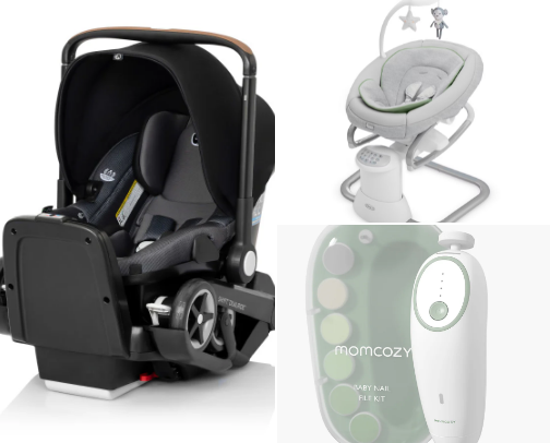 My favorite baby products cover photo collage