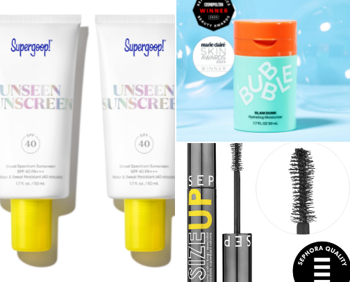 My favorite beauty and fashion finds cover photo collage