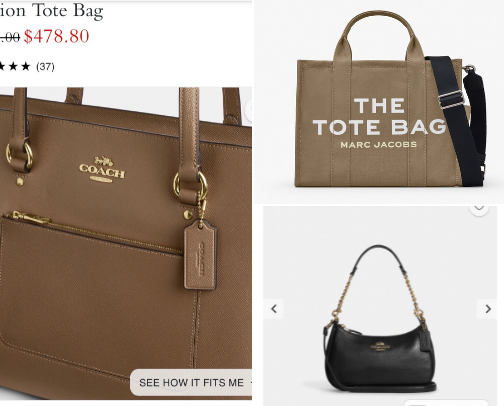 Hand bag must have cover photo collage