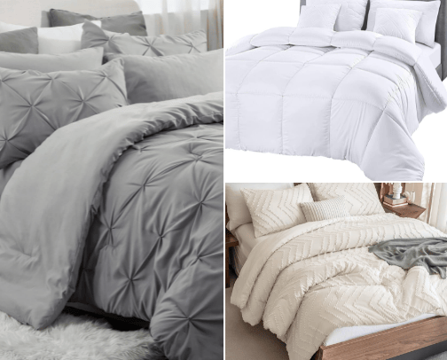 Amazon's Top-Selling Stylish Bedding cover photo collage