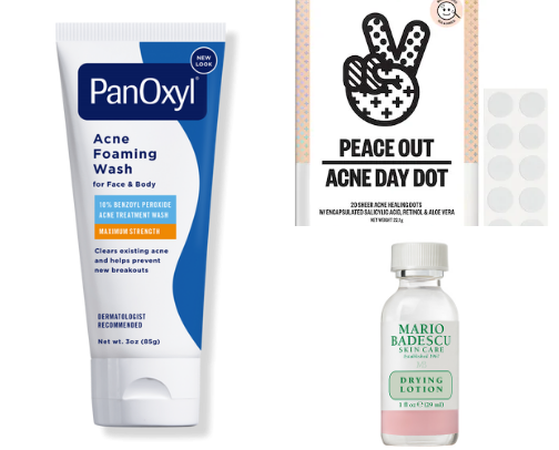 Skincare Must-Haves for Oily + Acne-Prone Skin ✨ cover photo collage