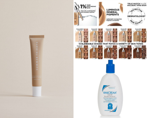 My favorite beauty recs cover photo collage