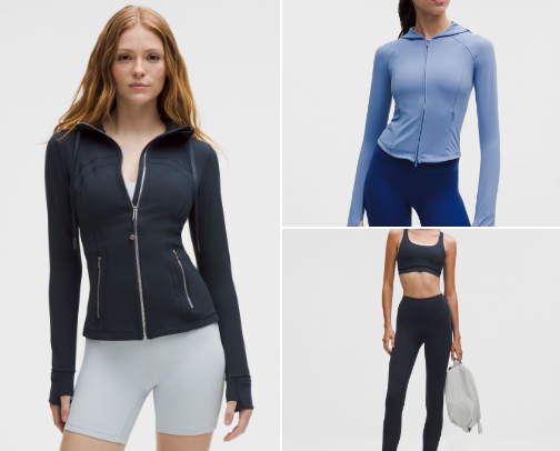 Clean girl gym wear pieces cover photo collage
