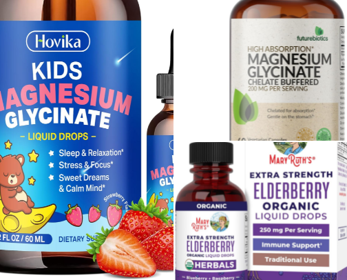 Health Focused Vitamins cover photo collage