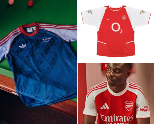 Premier league Jerseys cover photo collage