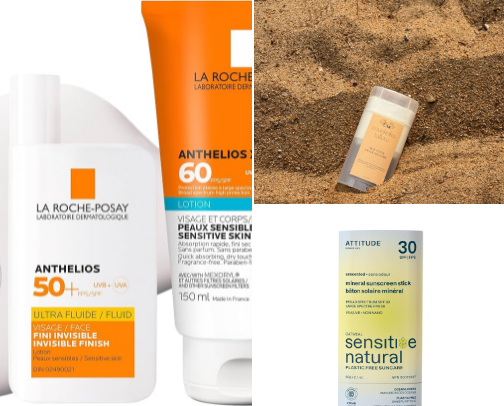 My fave SPFs for the whole family because it's a year-round neccessity! cover photo collage