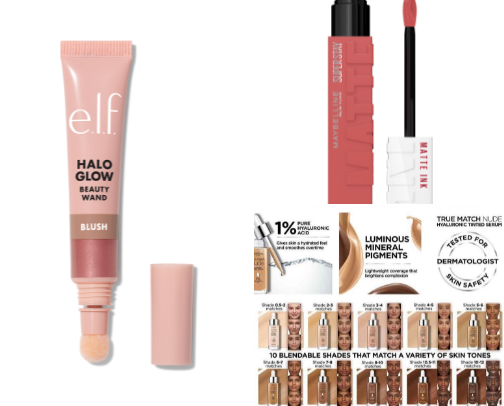 My favorite beauty recs cover photo collage