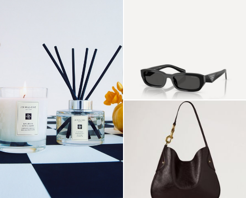Little Luxuries- luxurious gifts. cover photo collage