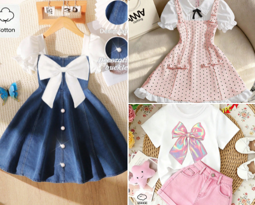 Raising a Main Character:The Ultimate Wardrobe for our little ladies cover photo collage
