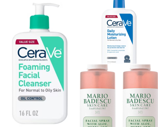 Skincare Favorites cover photo collage