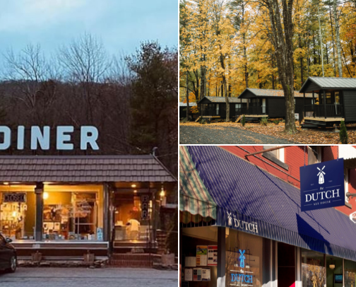 Favorite things to do in the Catskills cover photo collage