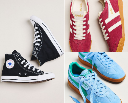 Shoes we love, styles we live in. cover photo collage